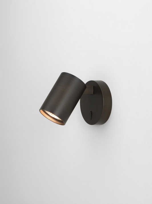 Ascoli Single Switched Wall Spotlight