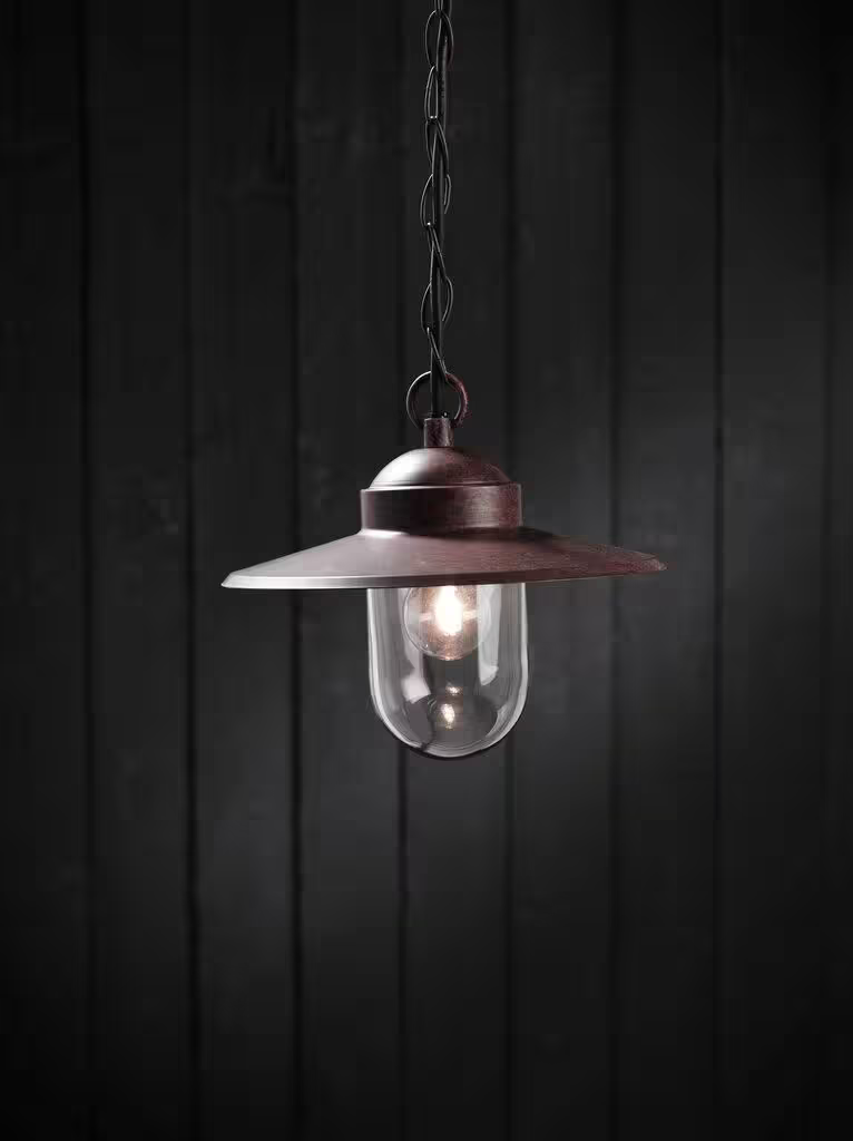 Luxembourg Outdoor Pendant Rusty