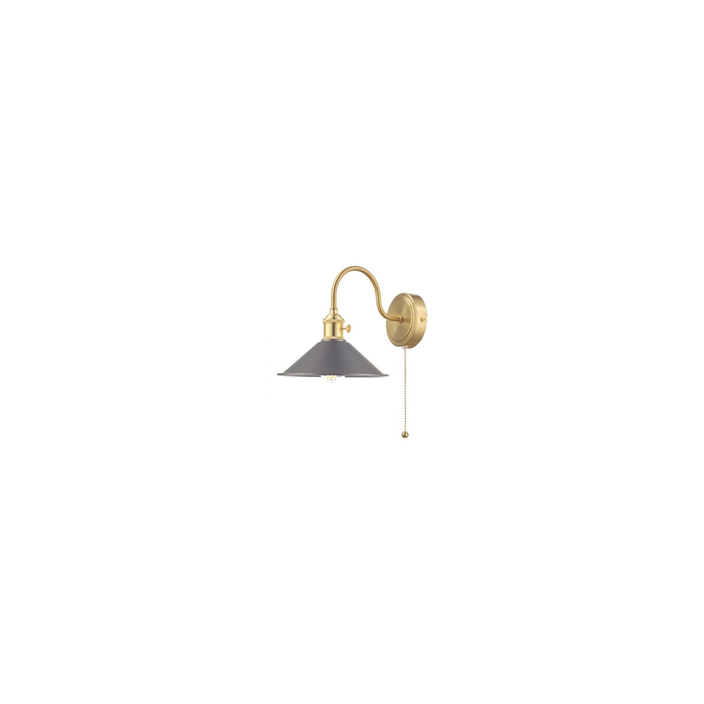 Hadano Single Wall Light Brass
