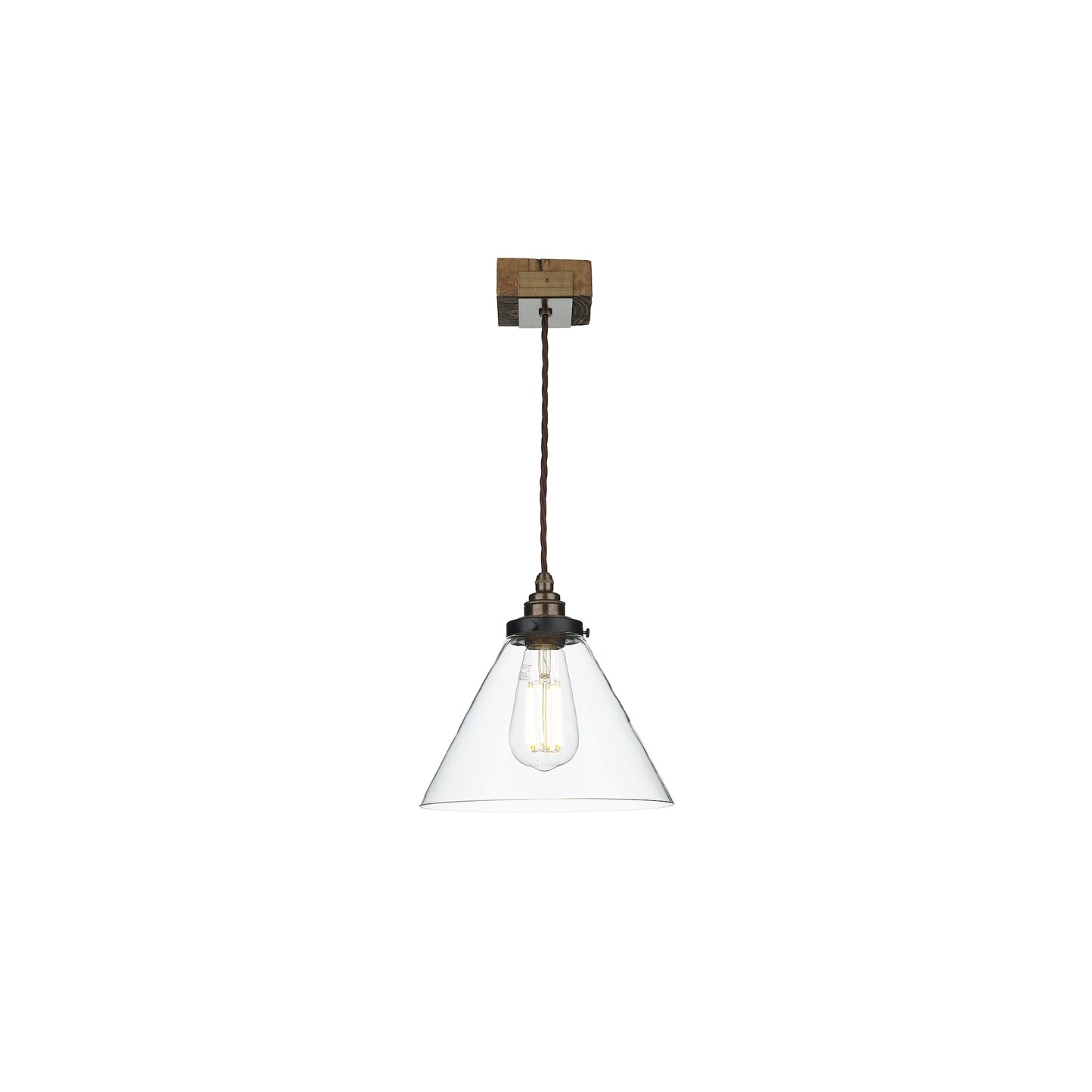 Aspen 1-Light Pendant Wood