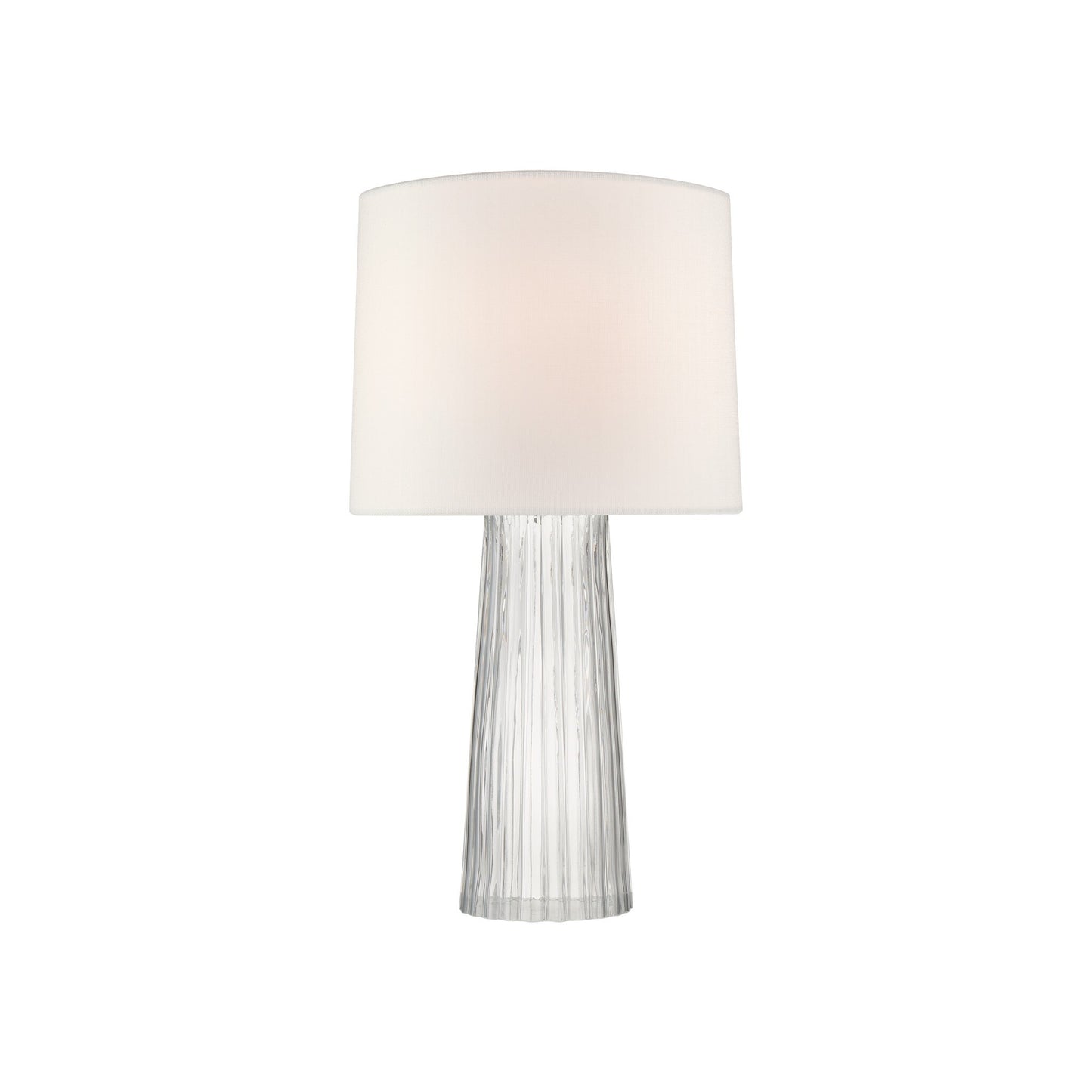 Danube Medium Table Lamp with Linen Shade