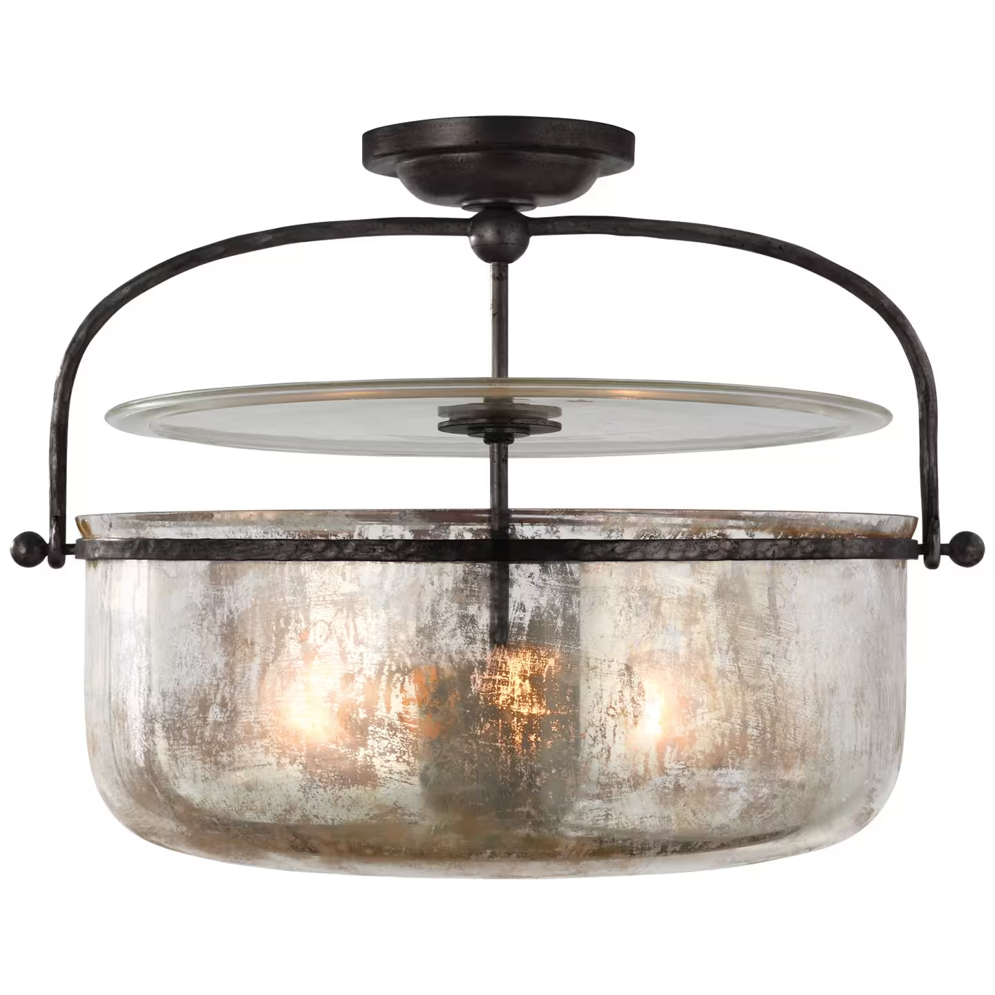Lorford Medium Semi-Flush Lantern