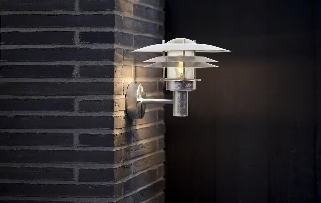 Amalienborg Outdoor Wall Light Galvanized