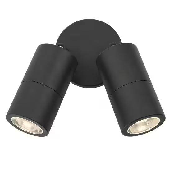 Ortega Outdoor 2-Light Wall Spotlight