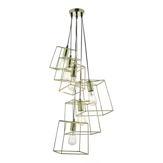 Dar Tower 6-Light Cluster Pendant