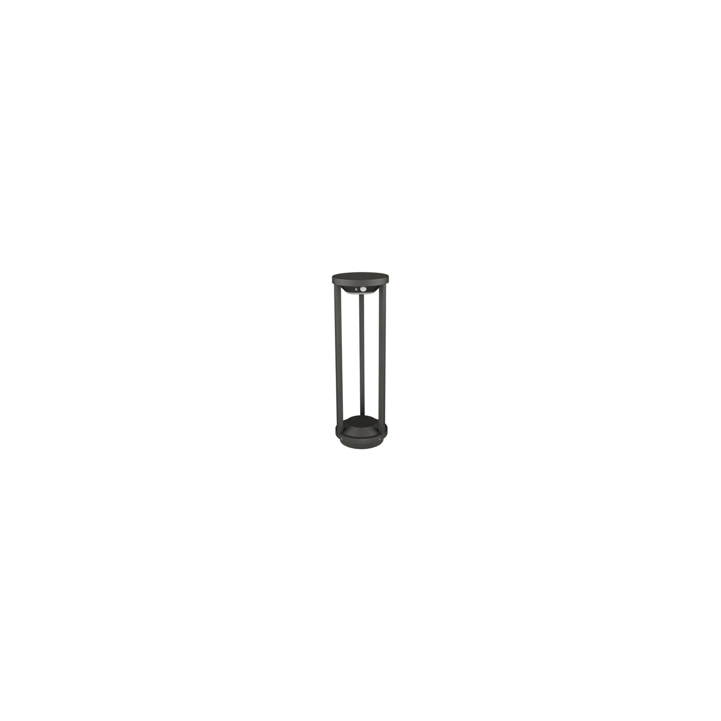 Vox Outdoor LED Short Post Anthracite with Solar Powered PIR Sensor