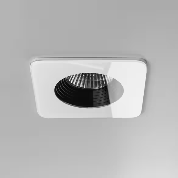 Vetro Square LED Recessed Ceiling Light Fire-Rated