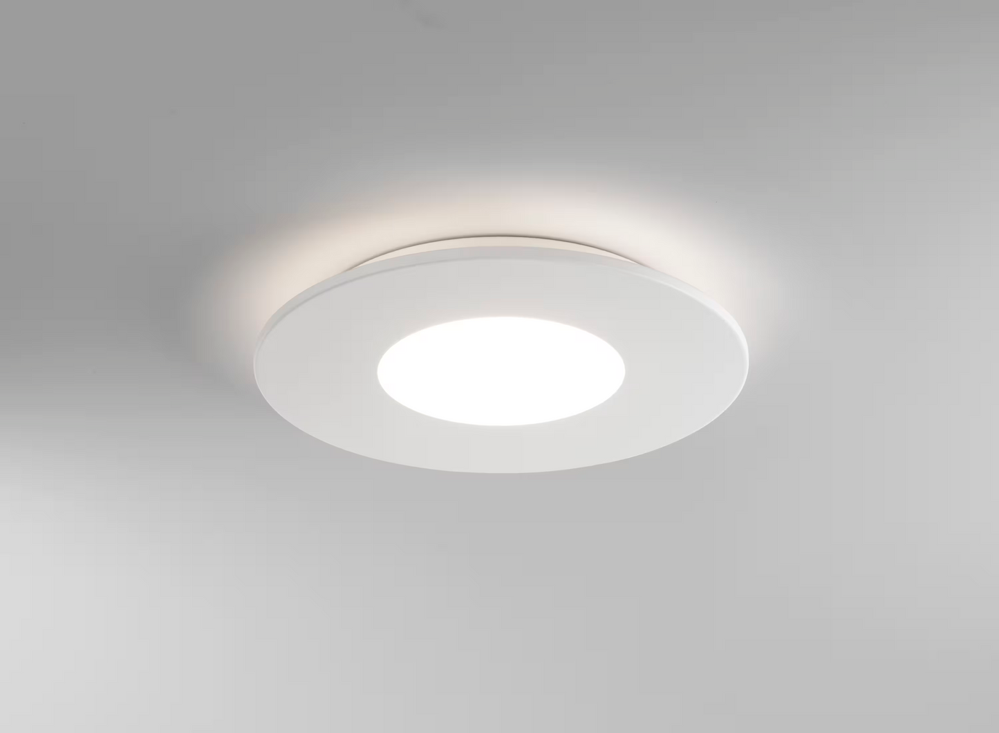 Zero Round LED Ceiling Light White