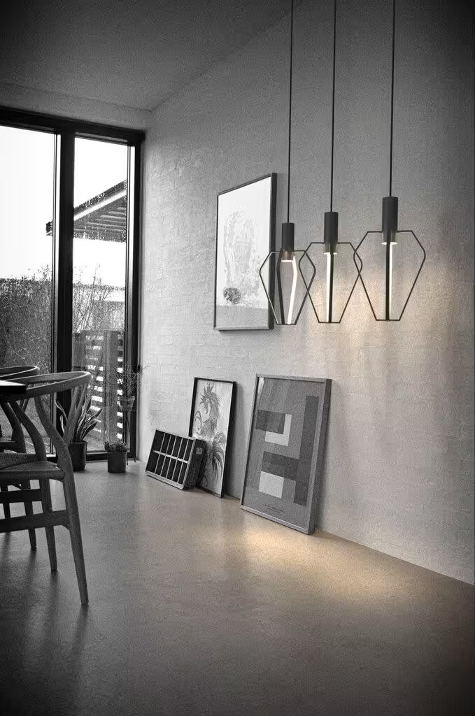 Spider LED Pendant Black