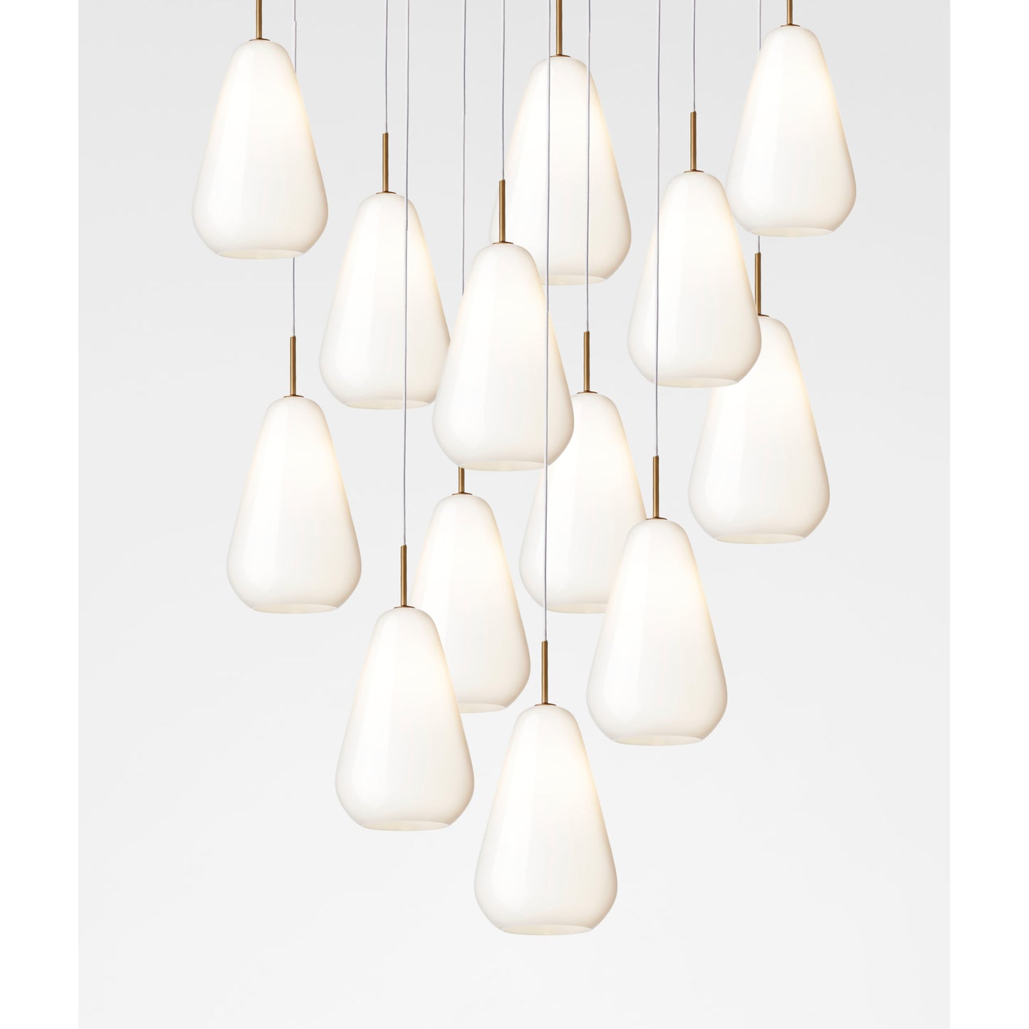 Anoli 13 Thirteen-Light Nordic Gold Pendant