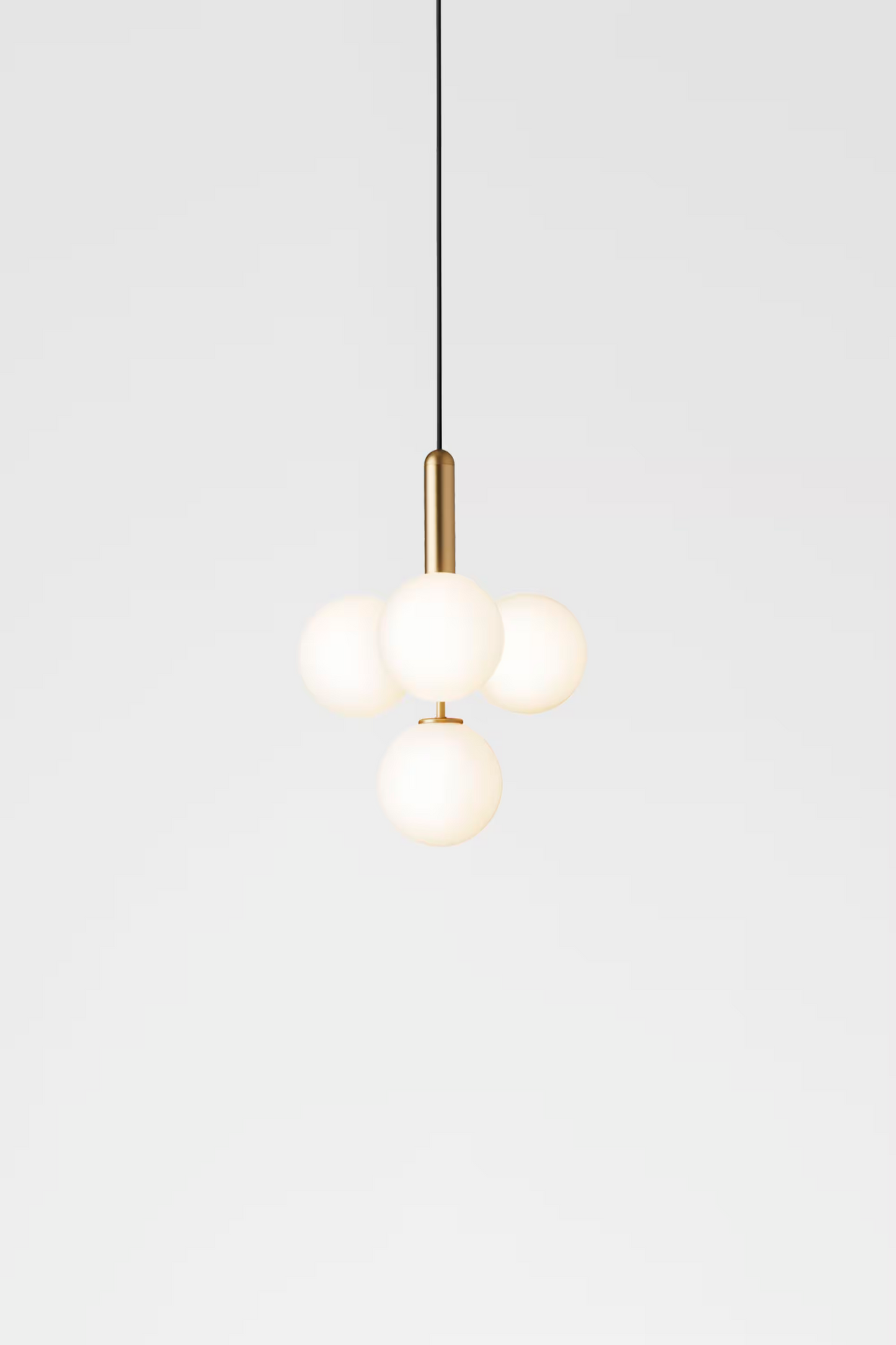 Miira 4 Brass LED Pendant
