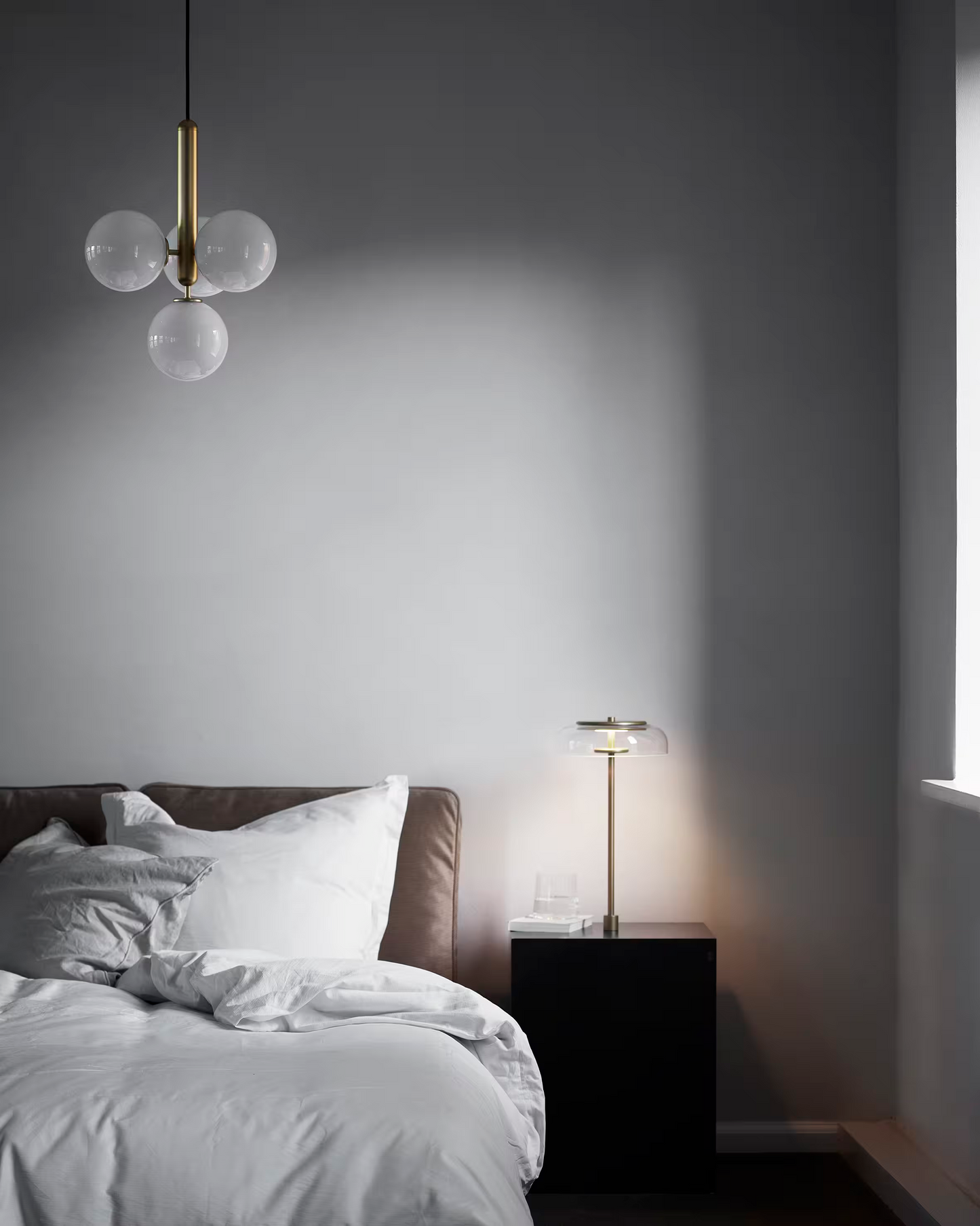 Miira 4 Brass LED Pendant