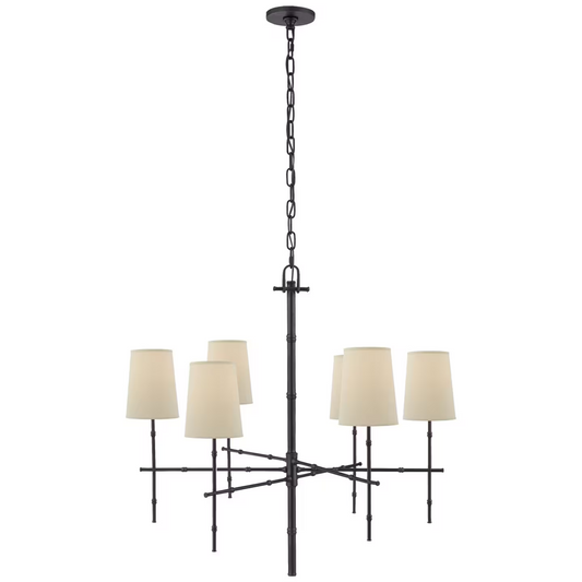 Grenol Medium Modern Bamboo Chandelier