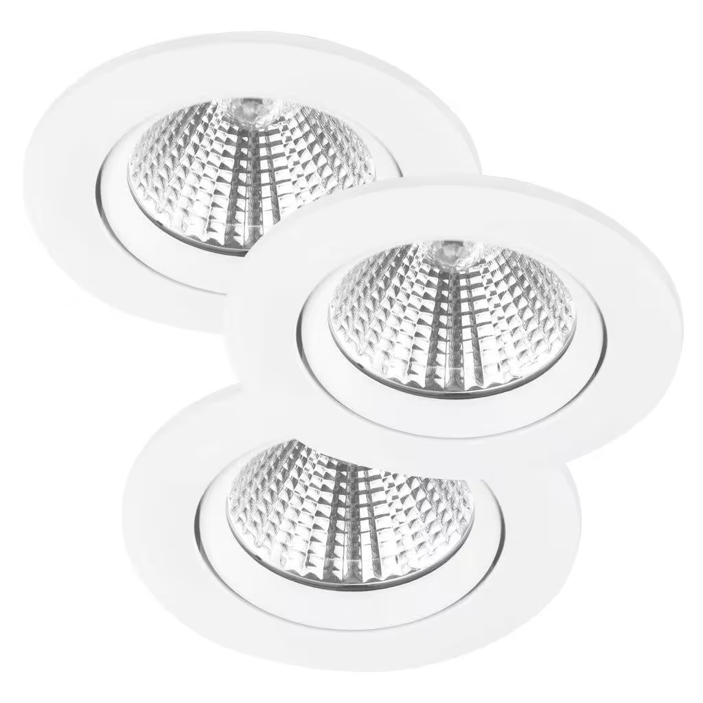 Fremont 2700K 3-Kit LED Recessed Ceiling Light