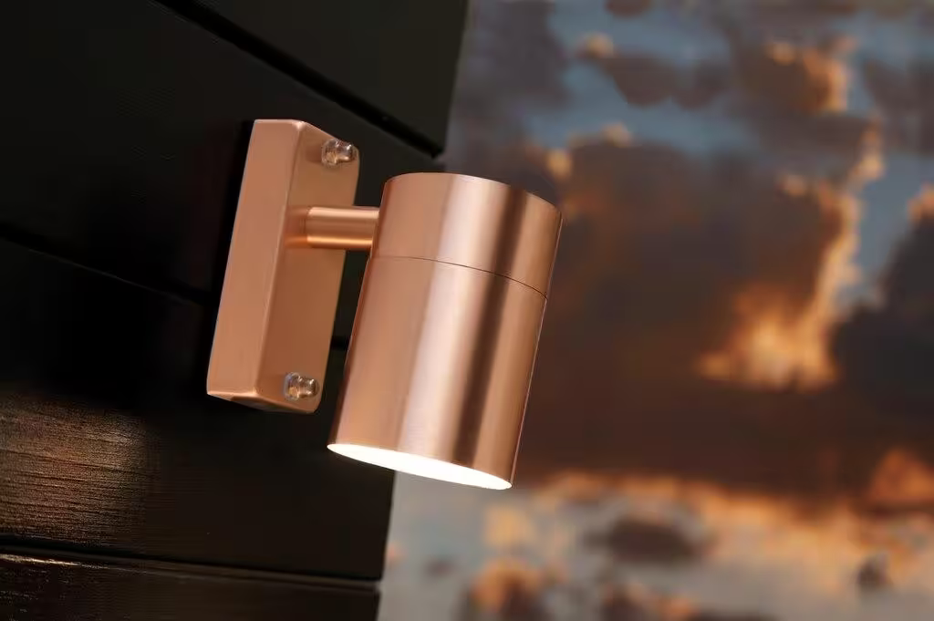 Tin Single Outdoor Wall Light