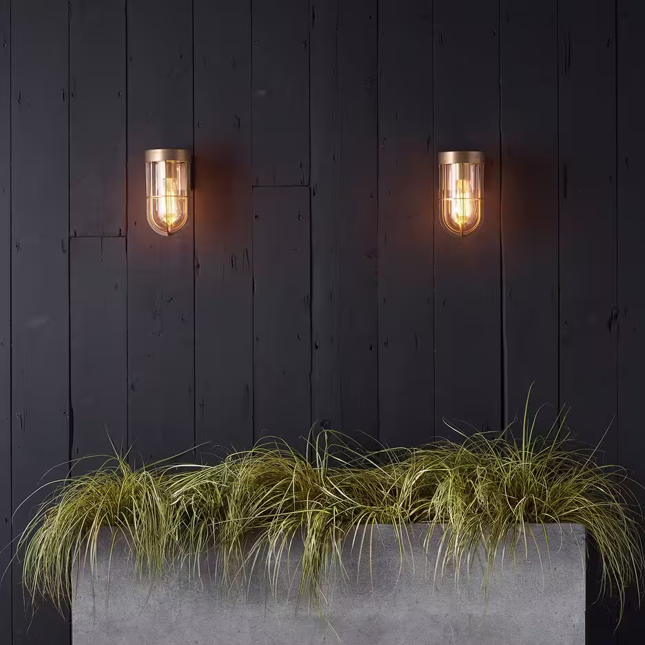 Cabin Exterior Coastal Wall Light
