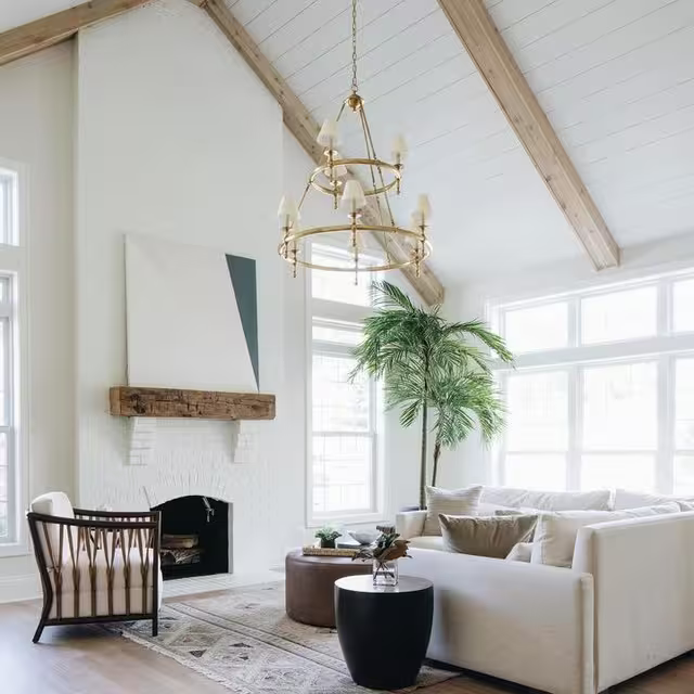 Classic Two-Tier Ring Chandelier