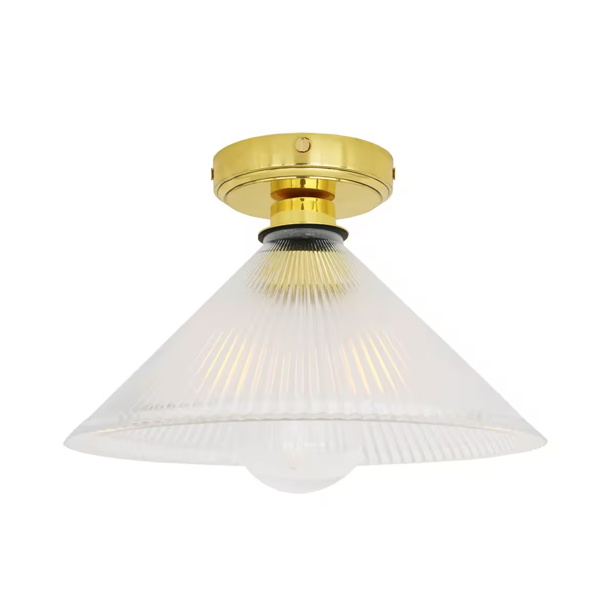 Beck Opal Glass Ceiling Light IP65