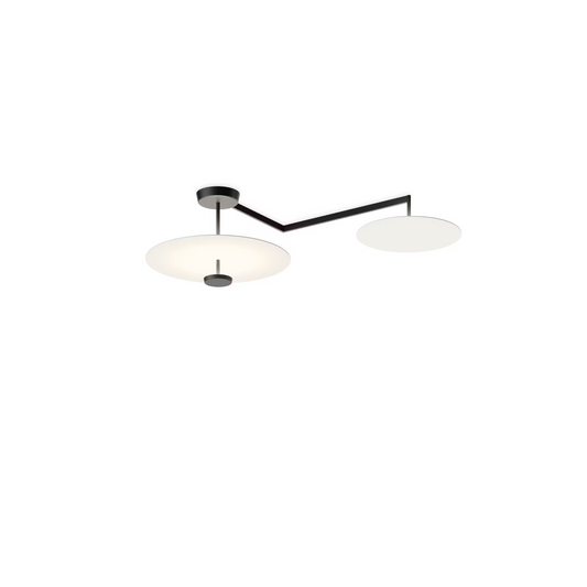 Flat 5910 Three Discs Ceiling Light