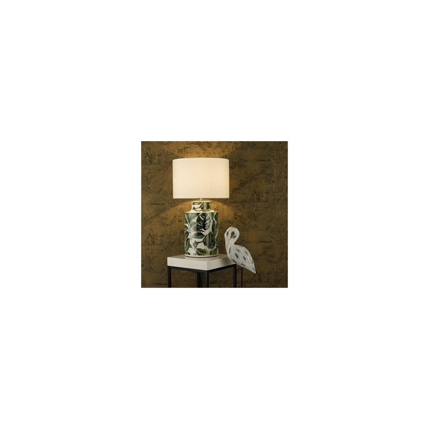 Filip Table Lamp in Green