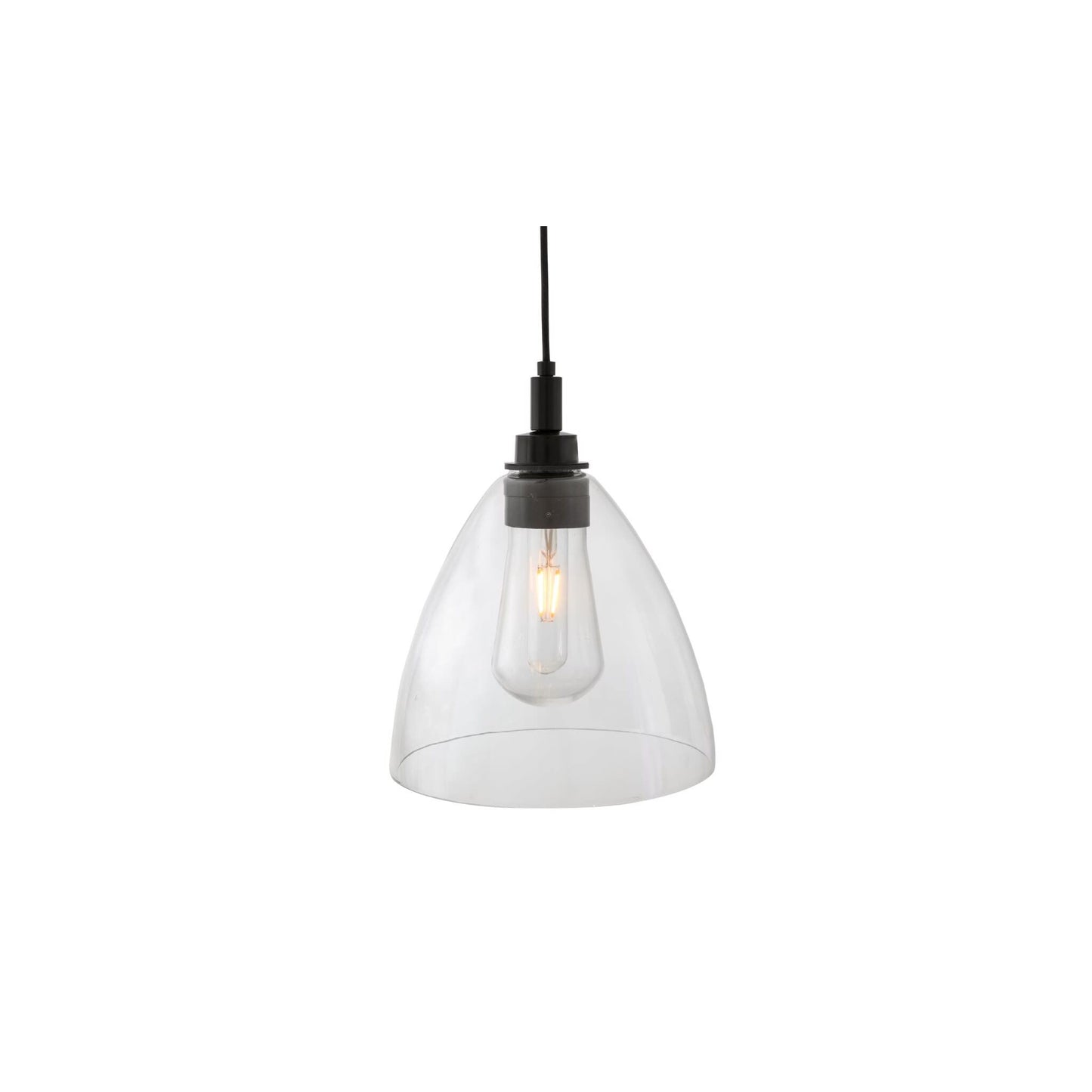 Caspian Clear Glass Pendant IP65