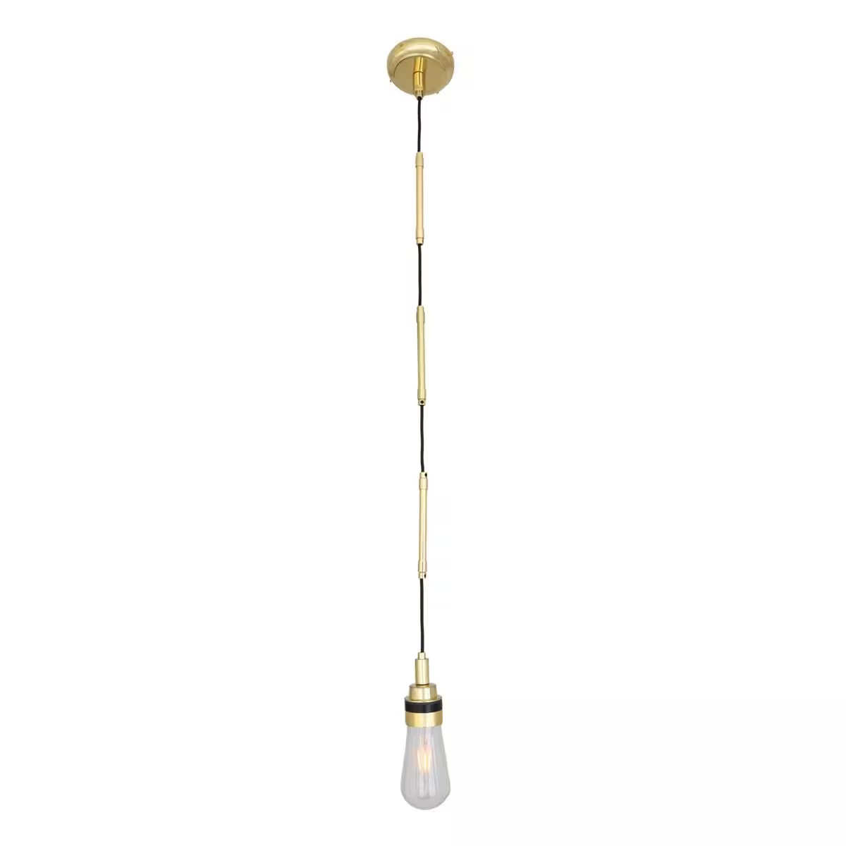 Kyla Small Clear Glass Pendant IP65