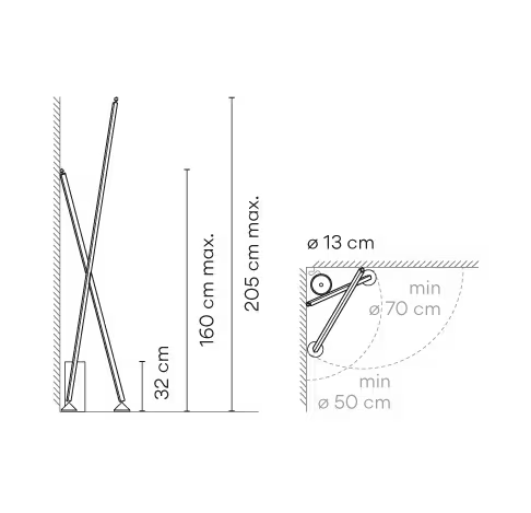 Sticks 7338 Floor Lamp