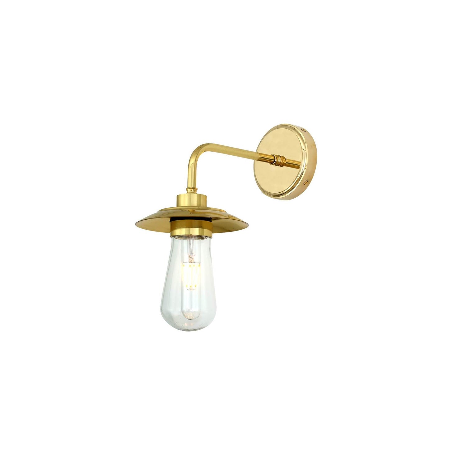 Ren Brass Bathroom Wall Light IP65