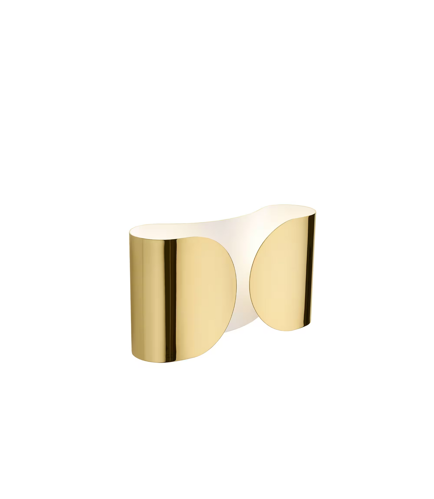Foglio Up & Down LED Wall Light with Organic Curved Shaped Steel