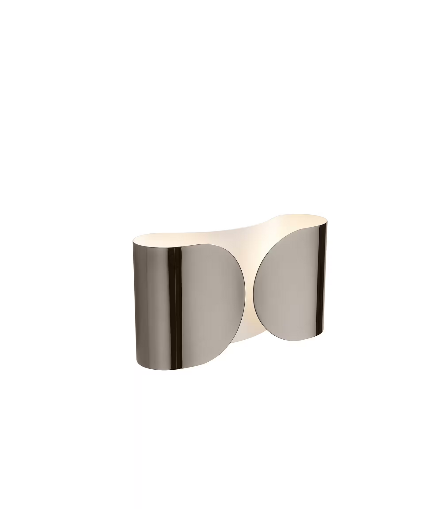 Foglio Up & Down LED Wall Light with Organic Curved Shaped Steel