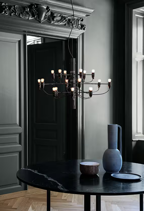 2097/18 Bulb Chandelier
