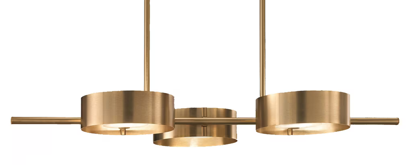 Sound BIL3 G18+V90 Brushed Gold Pendant