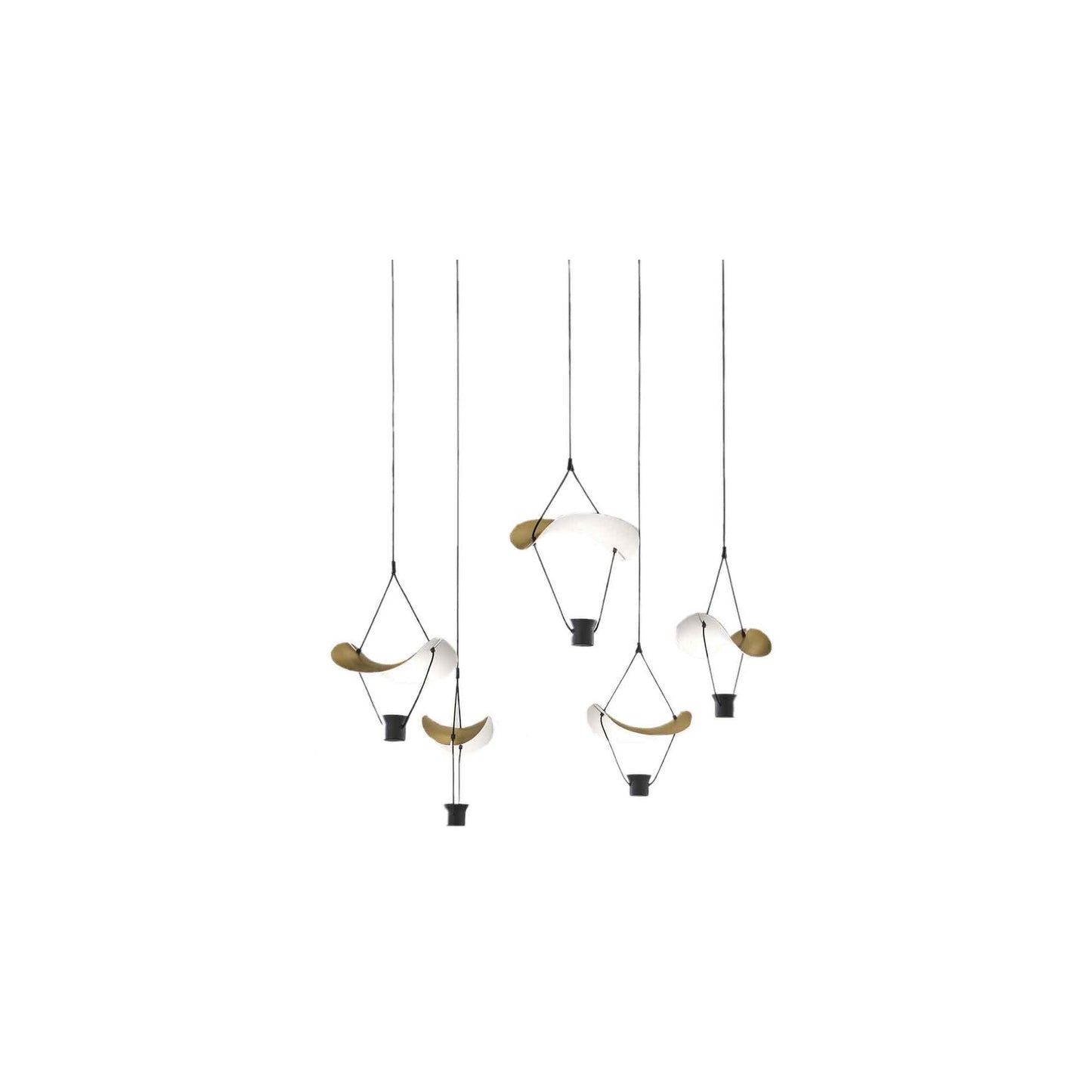 Vollee C5 P 5-Light LED Bar Pendant