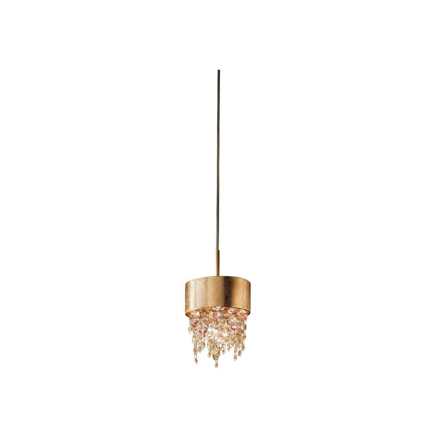 Ola S2 15 G9 Pendant with Colored Glass