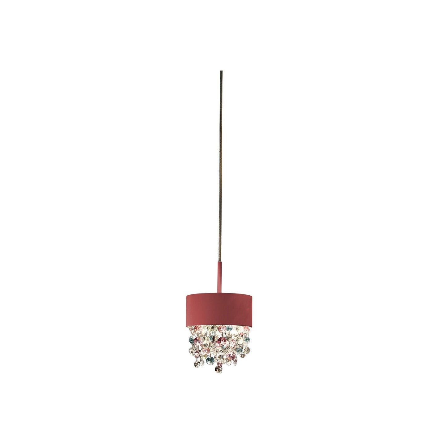 Ola S2 15 G9 Pendant with Colored Glass
