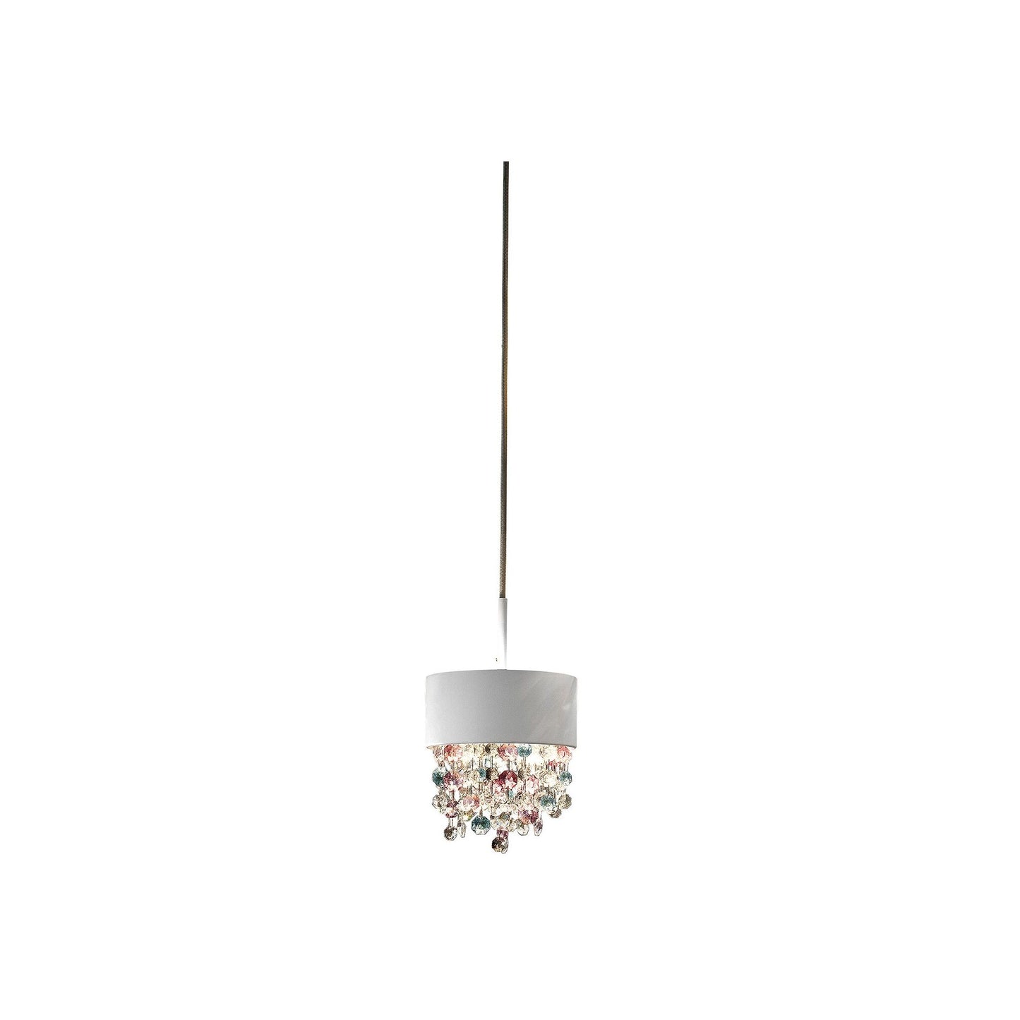 Ola S2 15 G9 Pendant with Colored Glass