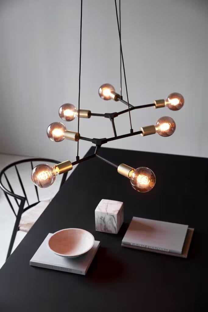 Josefine 7-Light Pendant Black