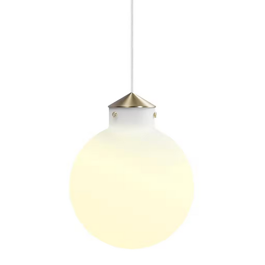 Raito 30 Round Pendant Brass