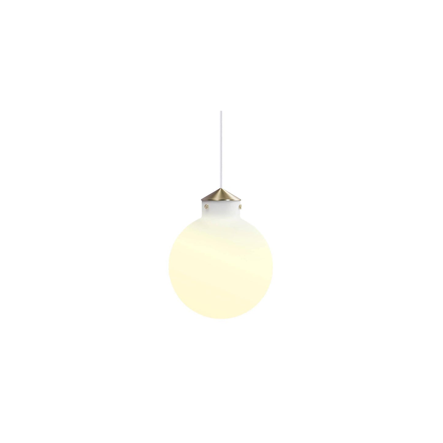 Raito 30 Round Pendant Brass