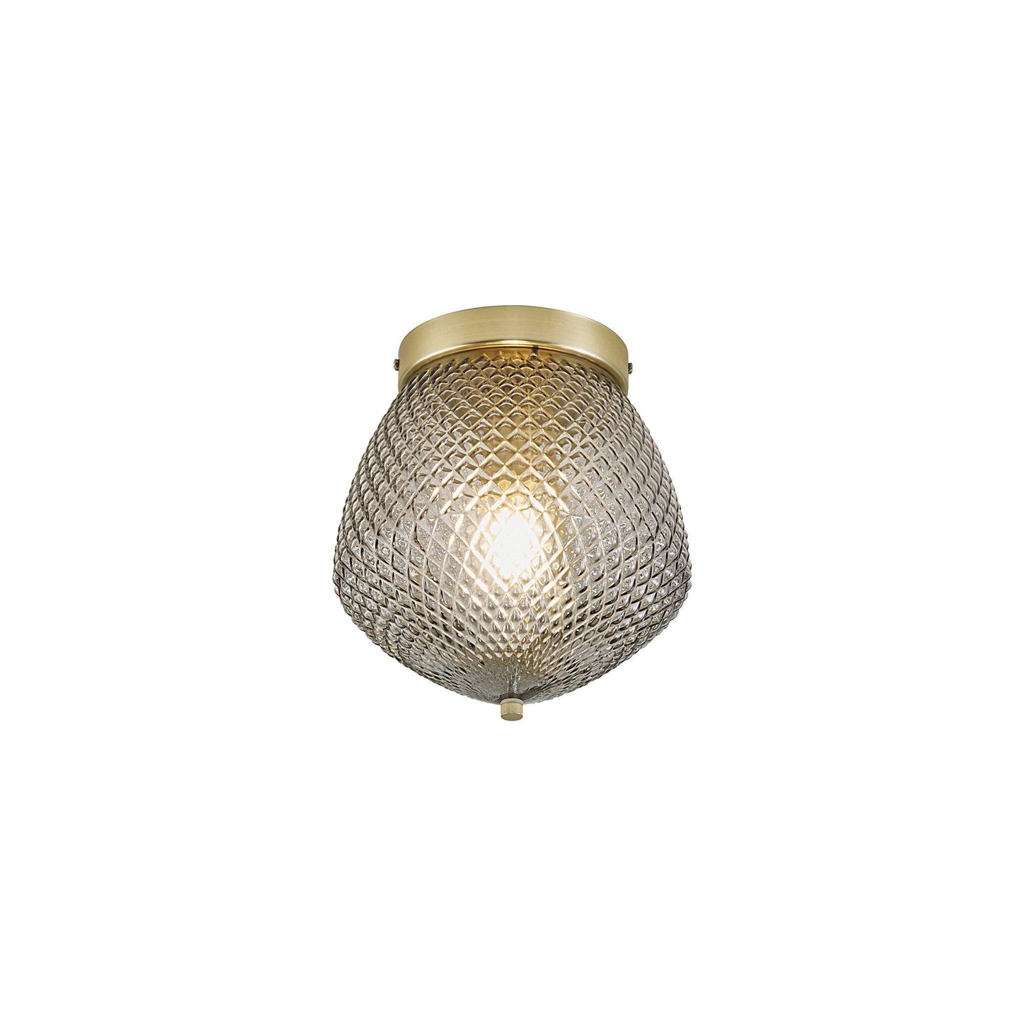 Orbform Ceiling Light Smoke