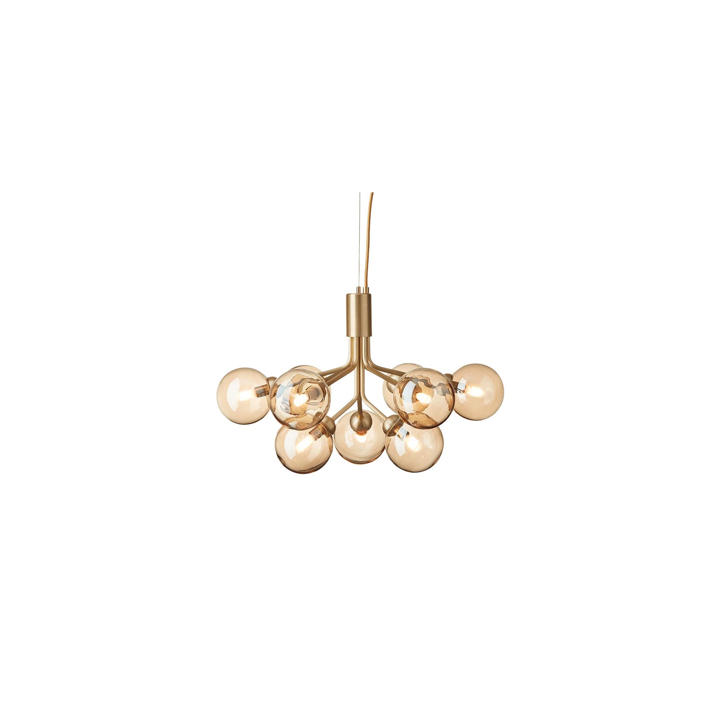 Apiales 9-Light Chandelier with Glass Shade