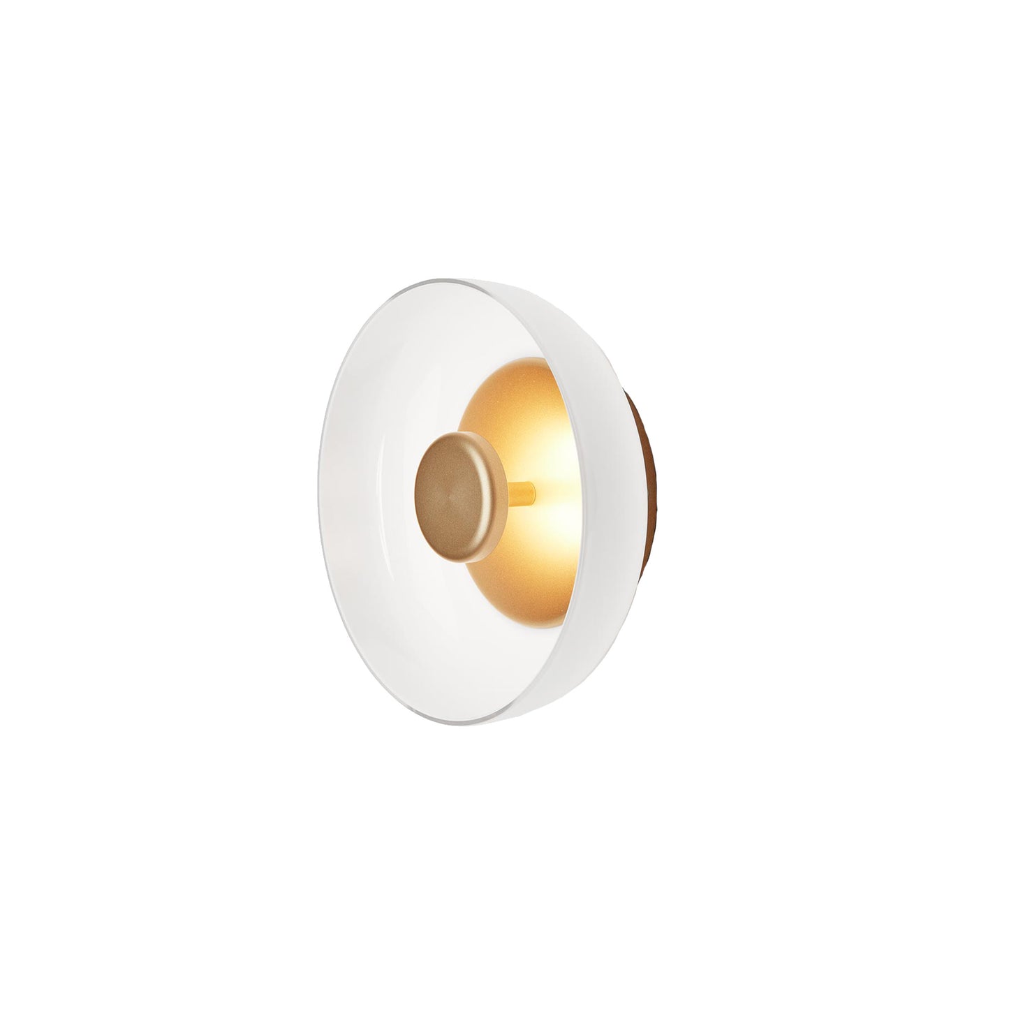 Blossi LED Ceiling or Wall Light with Nordic Gold Metal