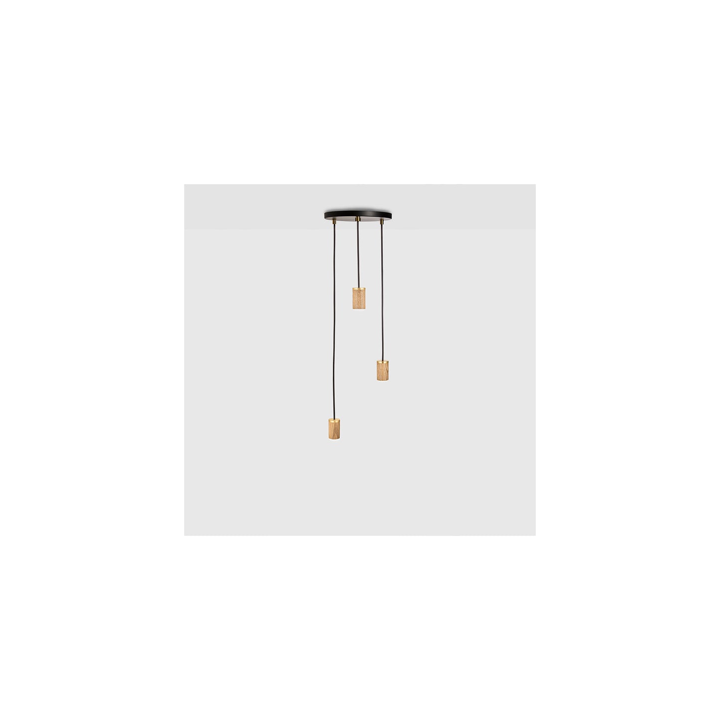 Triple Pendant Black