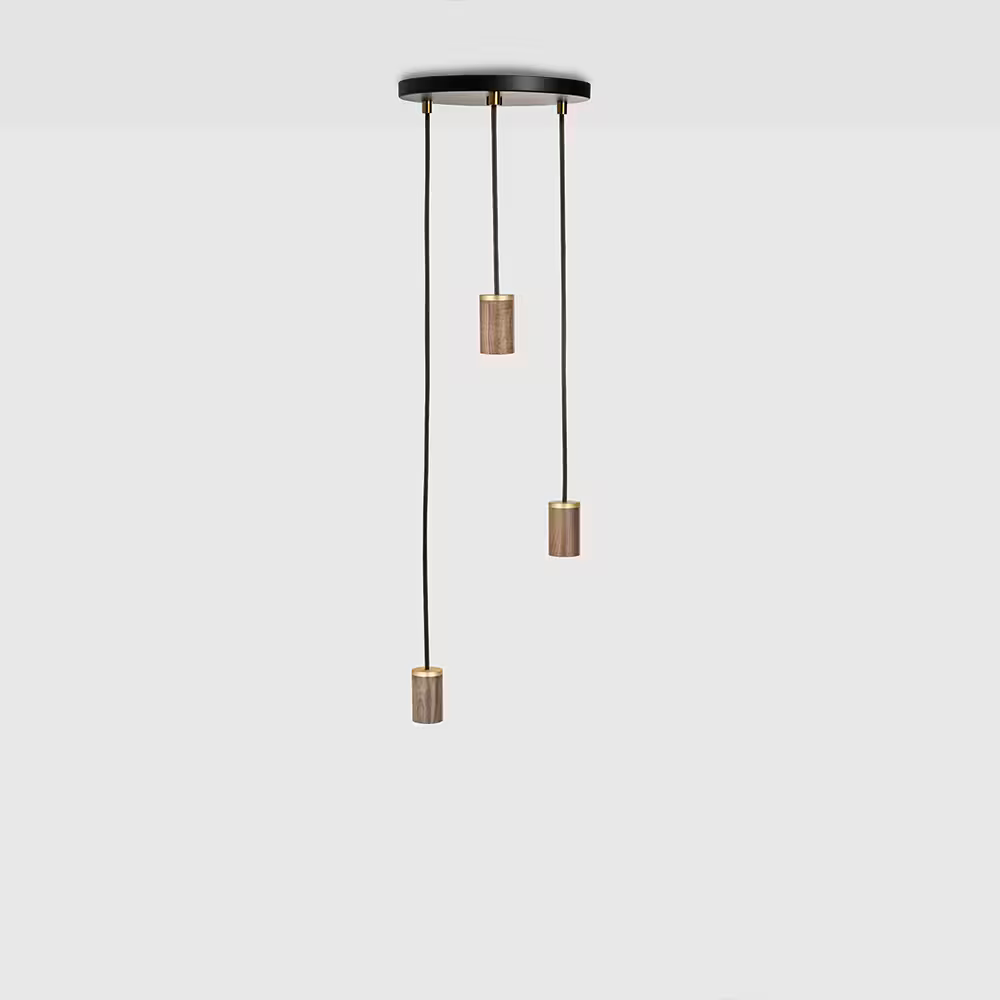 Triple Pendant Black