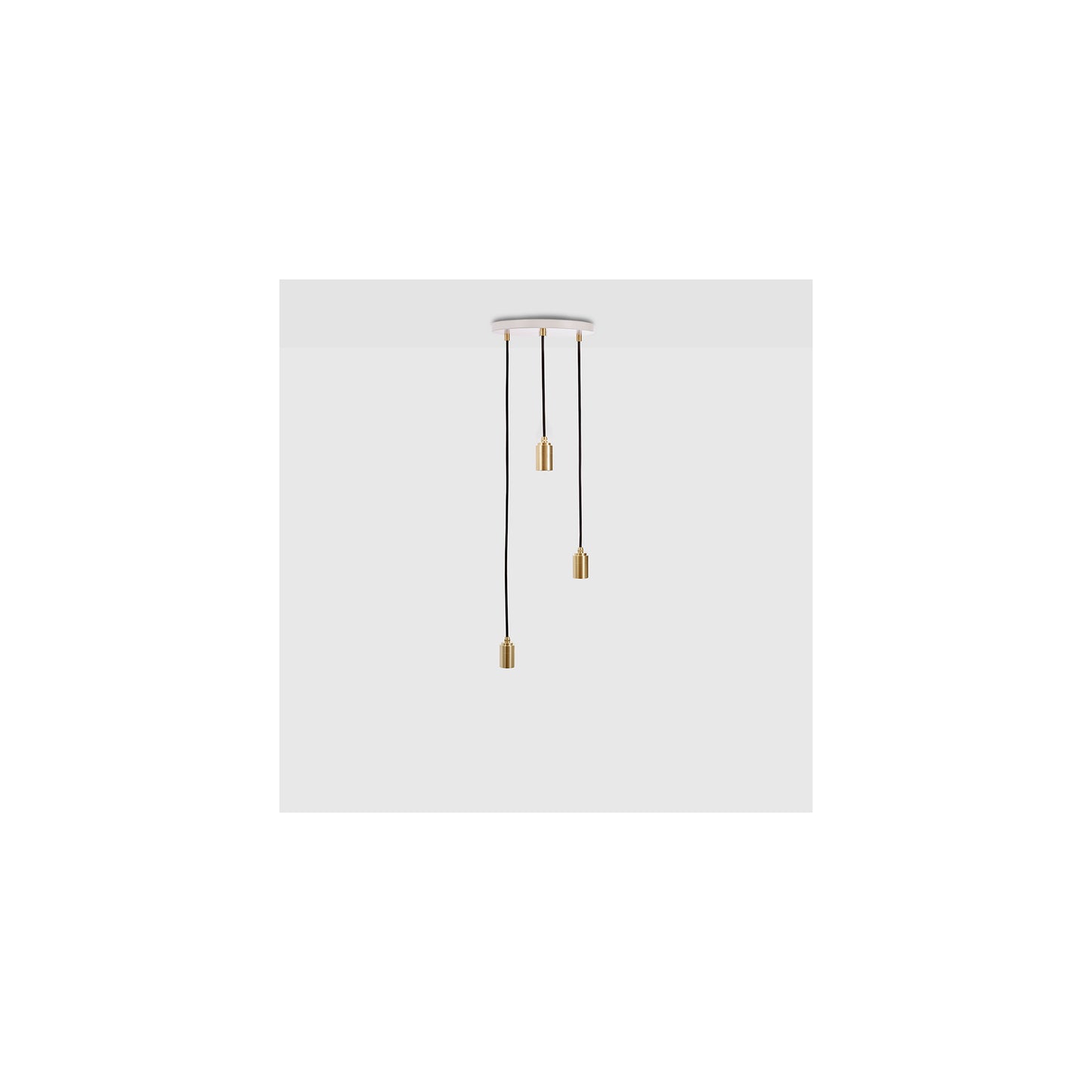 Triple Pendant White