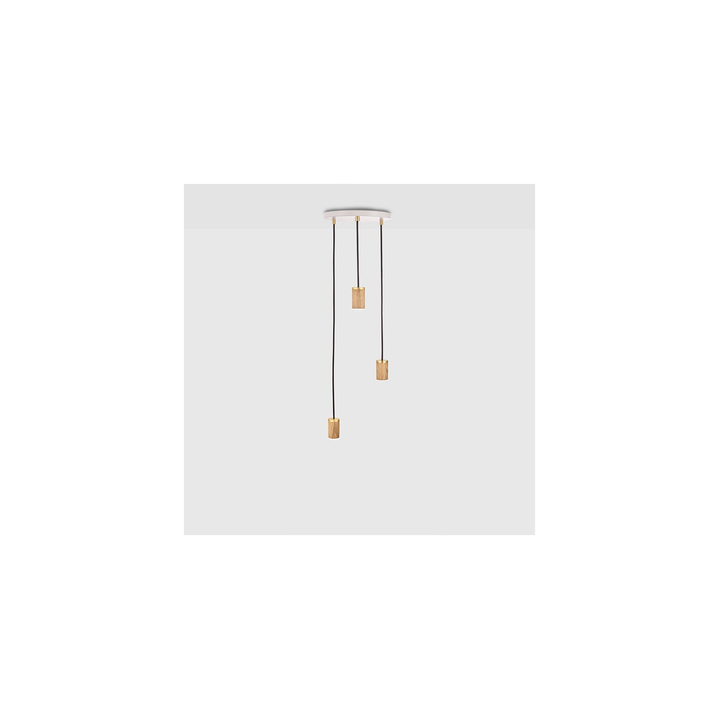 Triple Pendant White