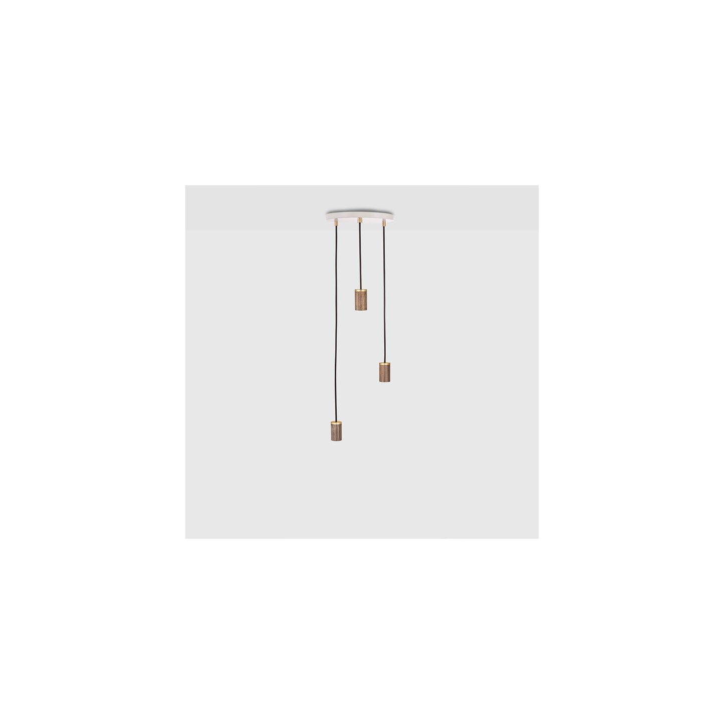 Triple Pendant White