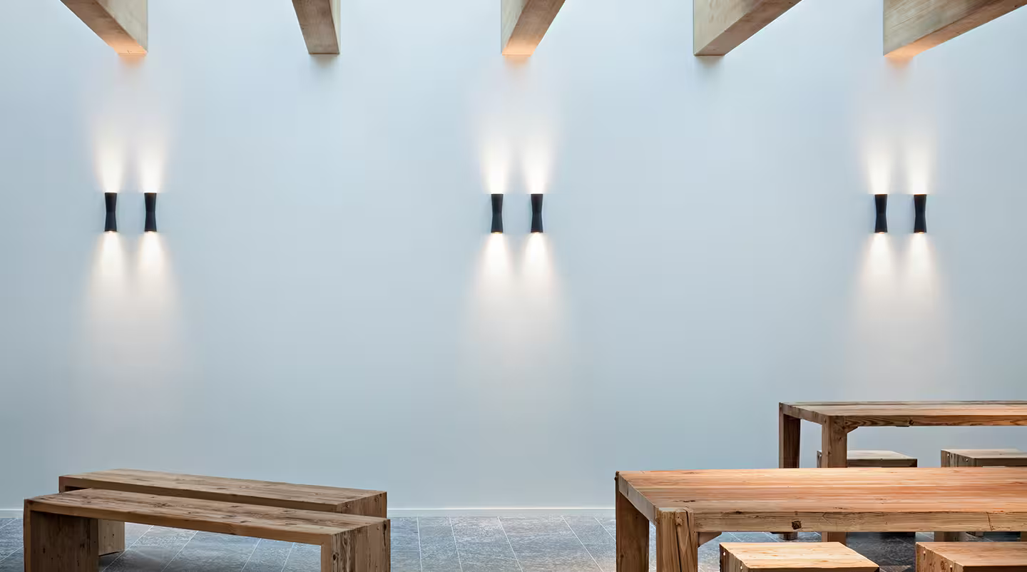 Clessidra 20°+20° Indoor/Outdoor Wall Light