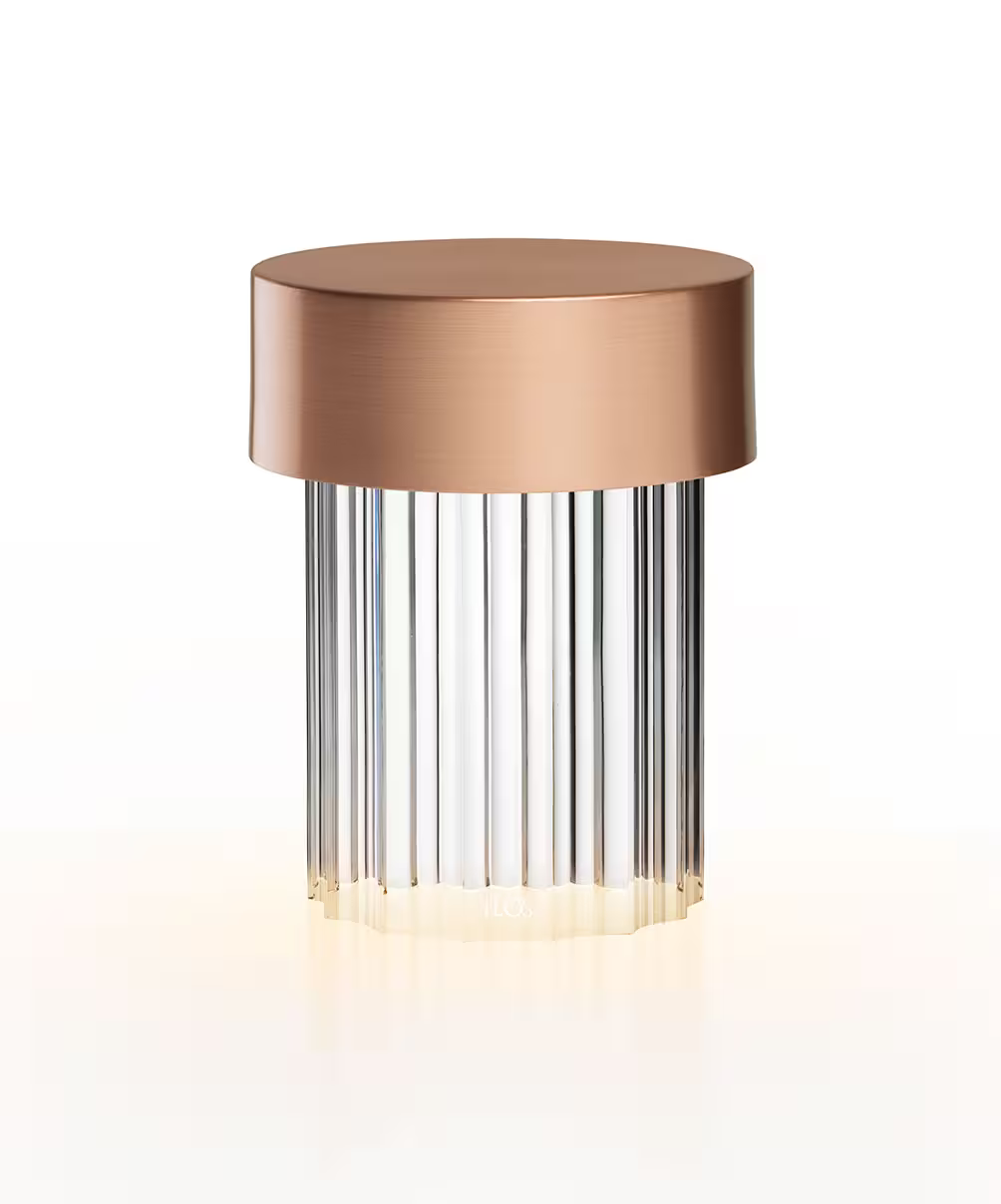 Last Order Fluted LED Table Lamp