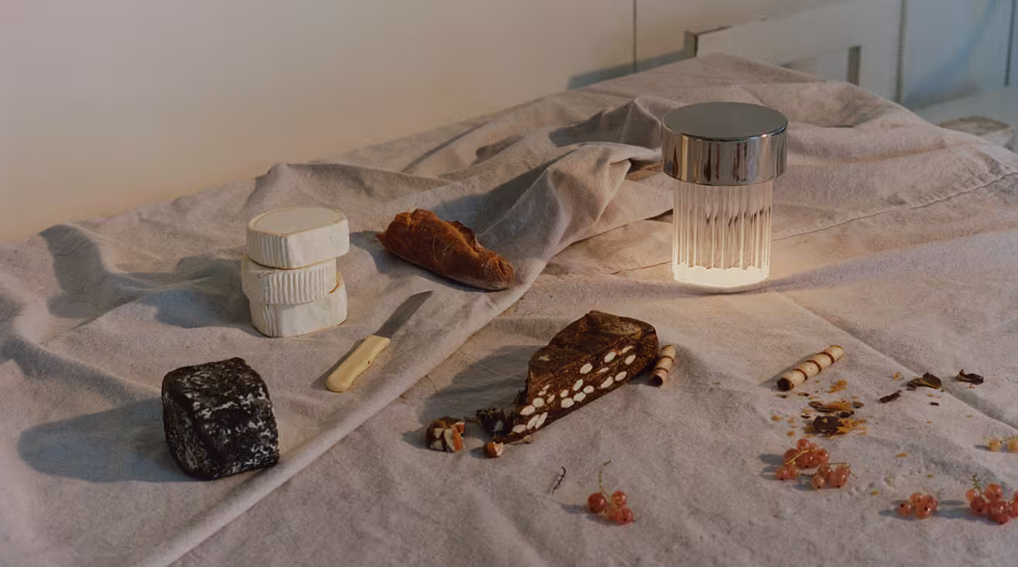 Last Order Fluted LED Table Lamp